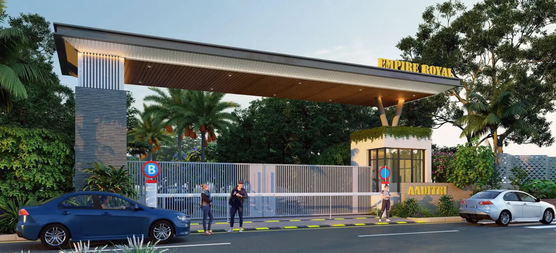 Royal Villas site overview